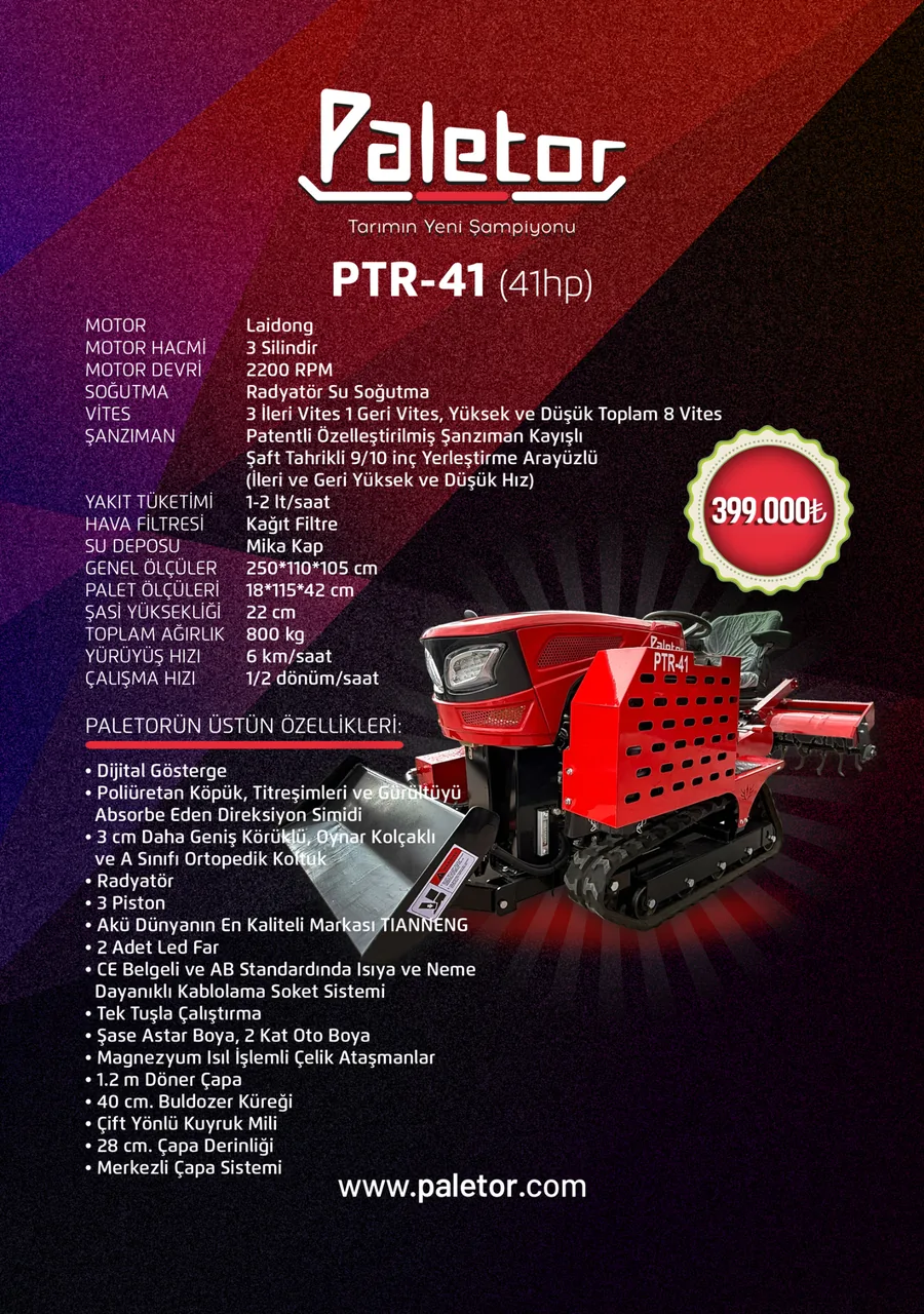 PTR-41 detay görünüm